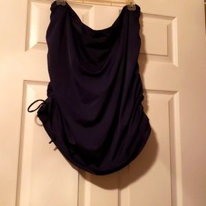 Navy blue Swim skirt